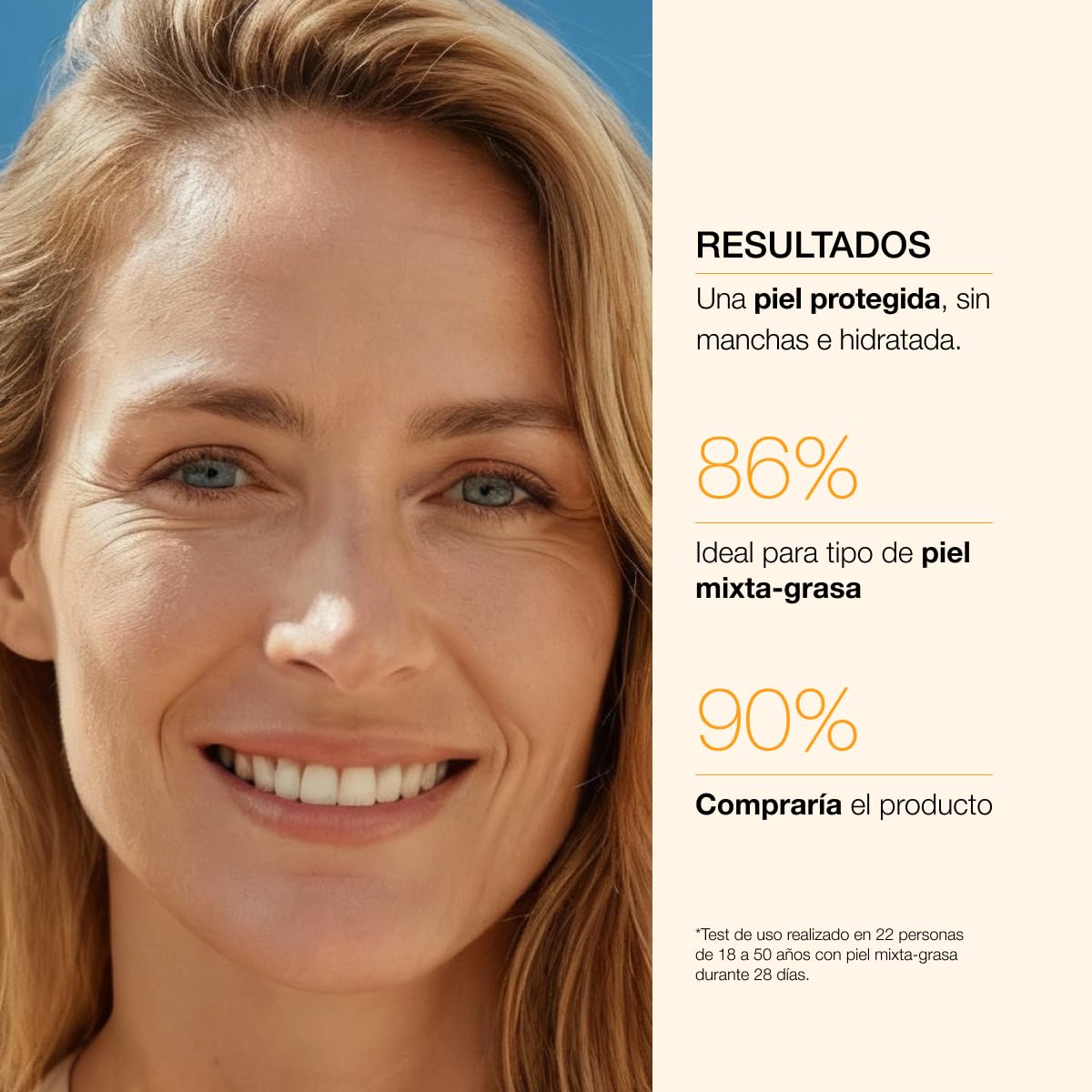 Bella Aurora Protector Solar Facial Antimanchas SPF 50+ | Protección Muy Alta UVA UVB IR Luz Azul | Control Brillos y Absorción Rápida | Piel Mixta y Grasa | Uso Diario | 50 ml